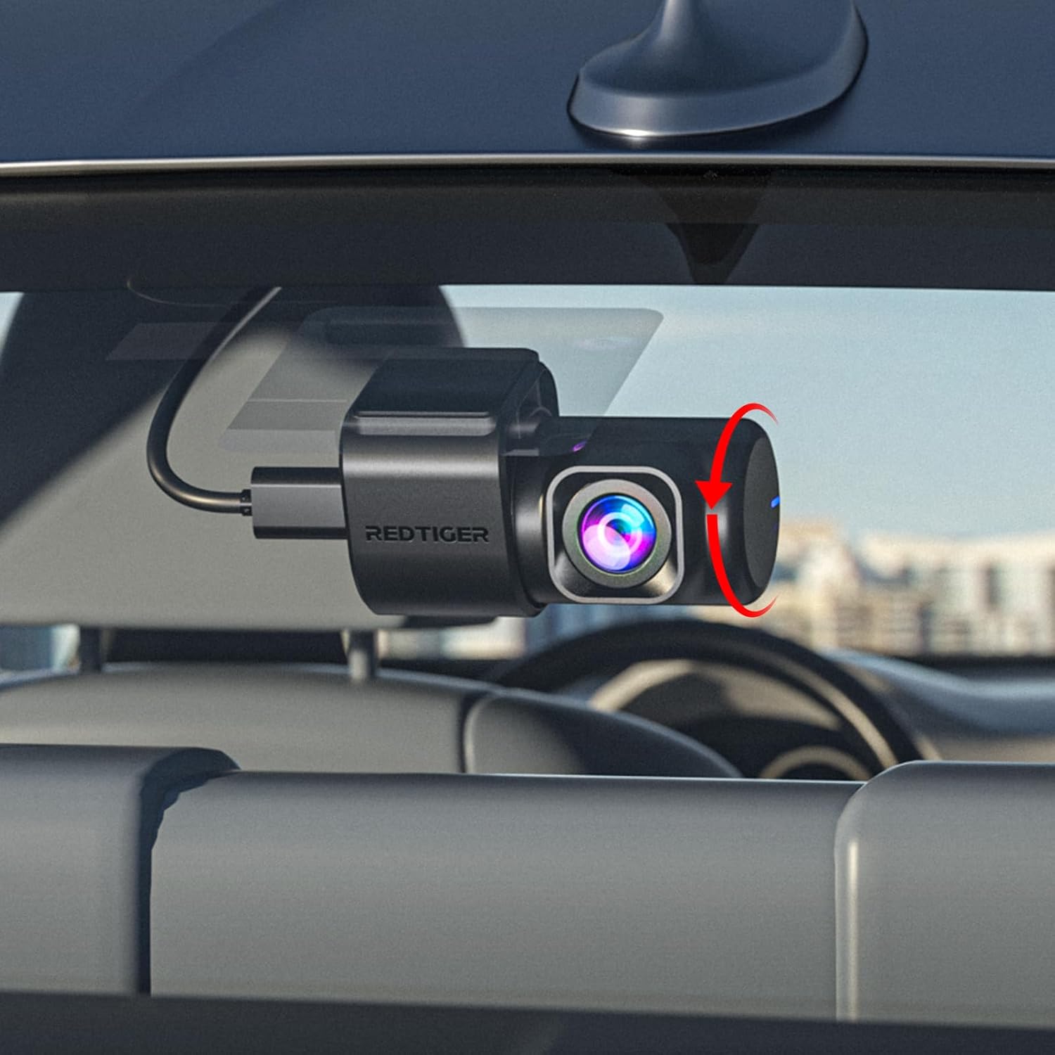 REDTIGER 2.5K Rear Camera & Dual USB-C Cable for F17 Elite