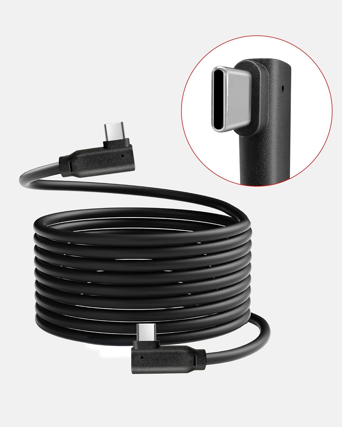 REDTIGER 33FT Dual Type-C Backup Camera Cable for F77 Dash