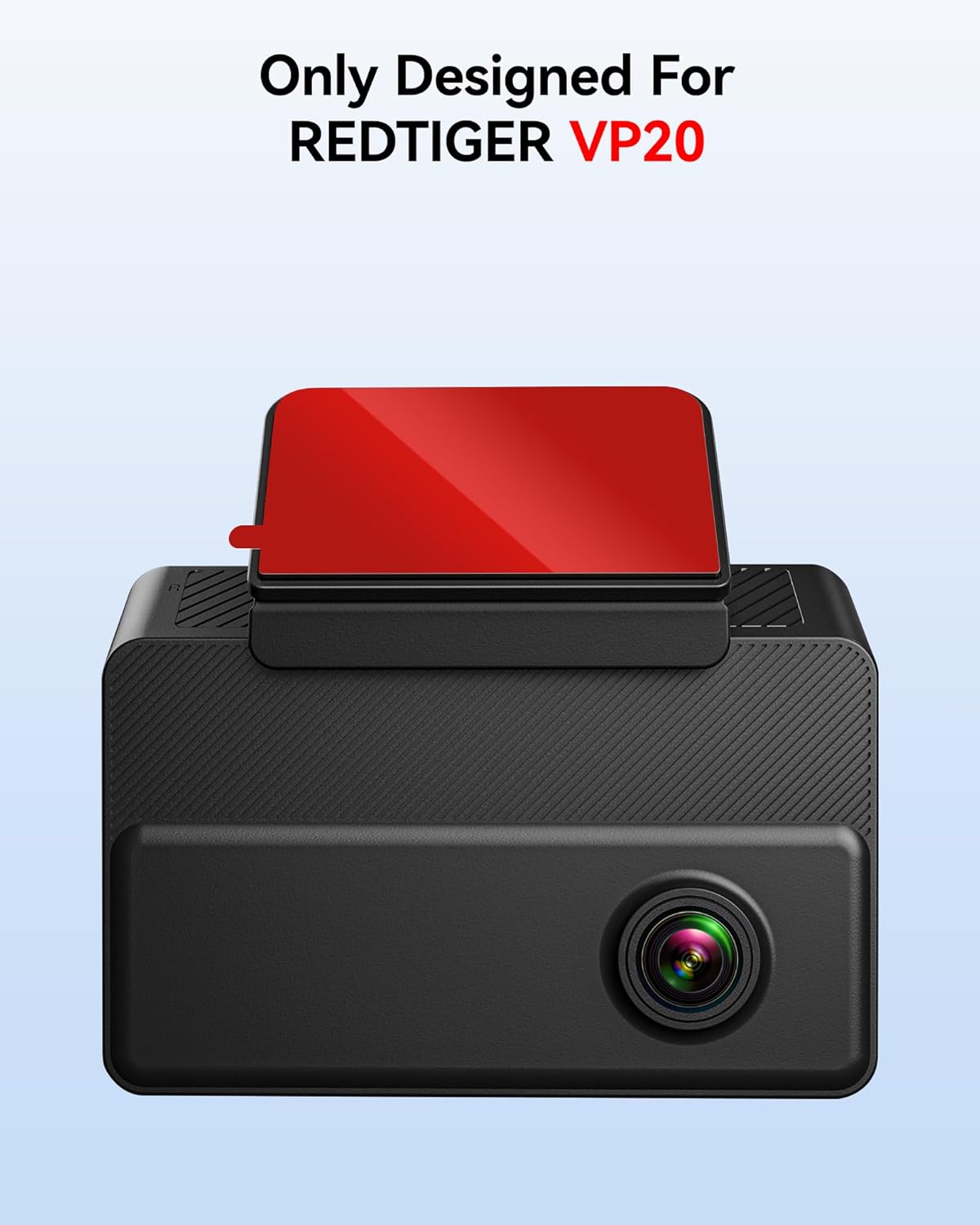 REDTIGER Adhesive & Electrostatic Stickers for VP20 Dash Cam