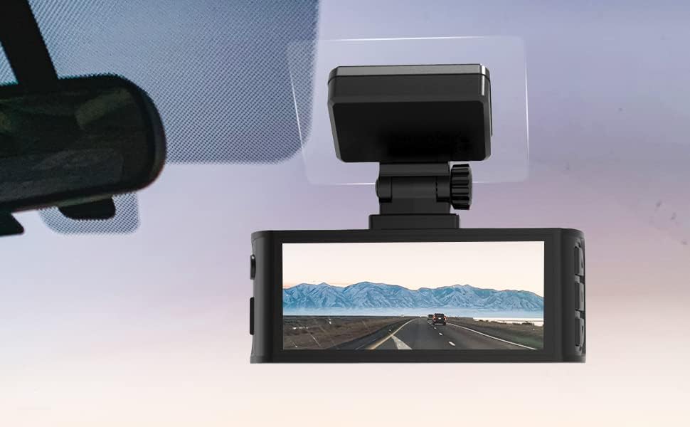 REDTIGER Dash Cam Adhesive & Electrostatic Mounting Stickers