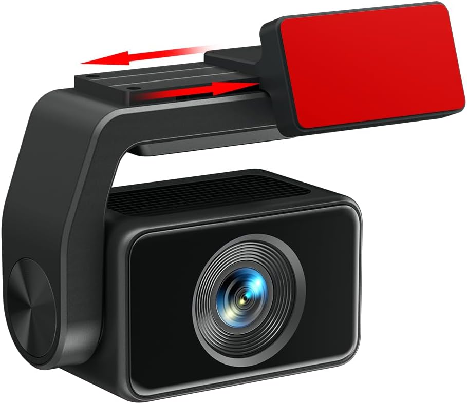 REDTIGER F4 Dash Cam Right Angle Glass Mount for Truck/Bus