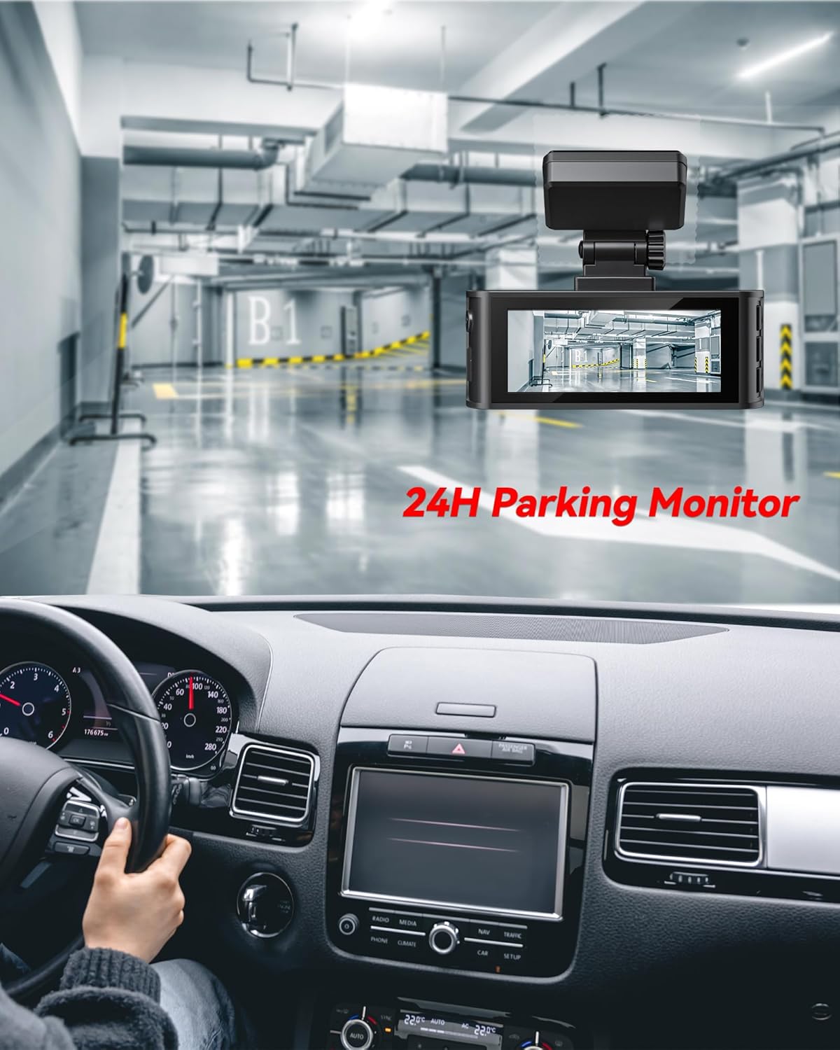 REDTIGER F7N Dash Cam Hardwire Kit USB-C 12V-24V 5V/2.5A