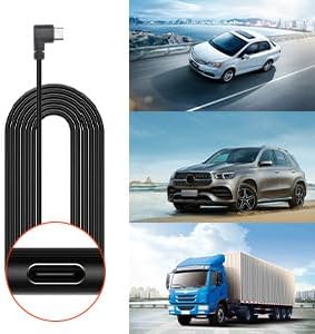 REDTIGER F7N Dash Cam Hardwire Kit USB-C Port 12-24V