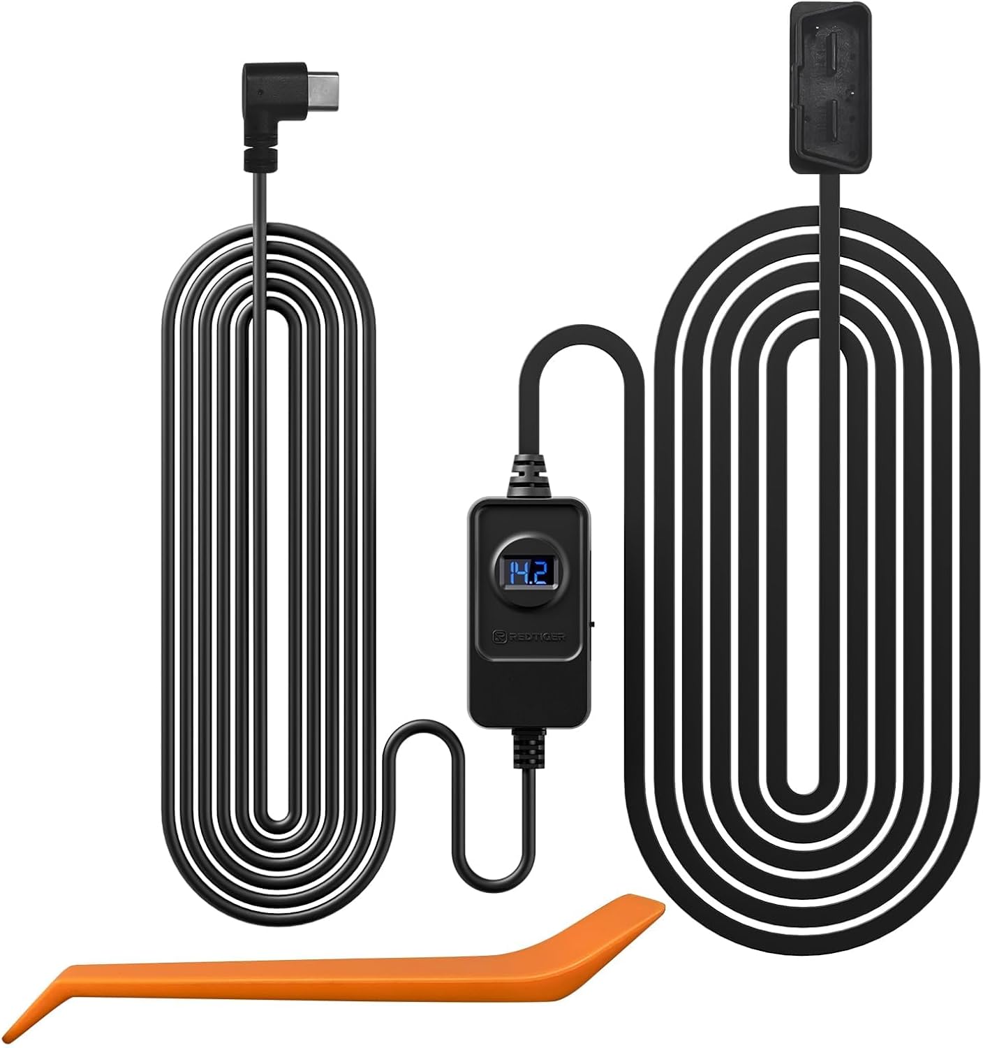 REDTIGER OBD Hardwire Kit USB-C Power Cable for Dash Cams