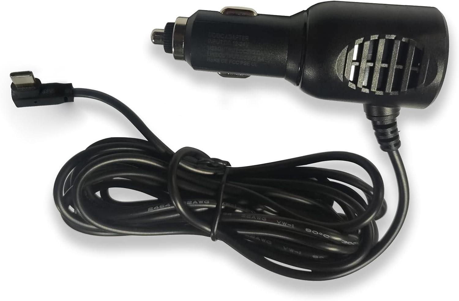 REDTIGER Type-C Car Charger Cable for F7N Dash Cam 11.5ft