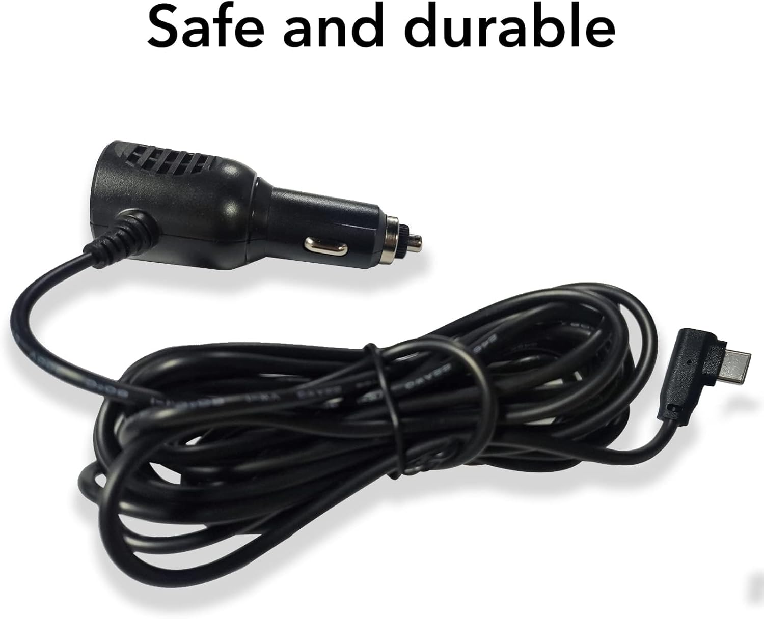 REDTIGER Type-C Car Charger Cable for F7N Dash Cam 11.5ft