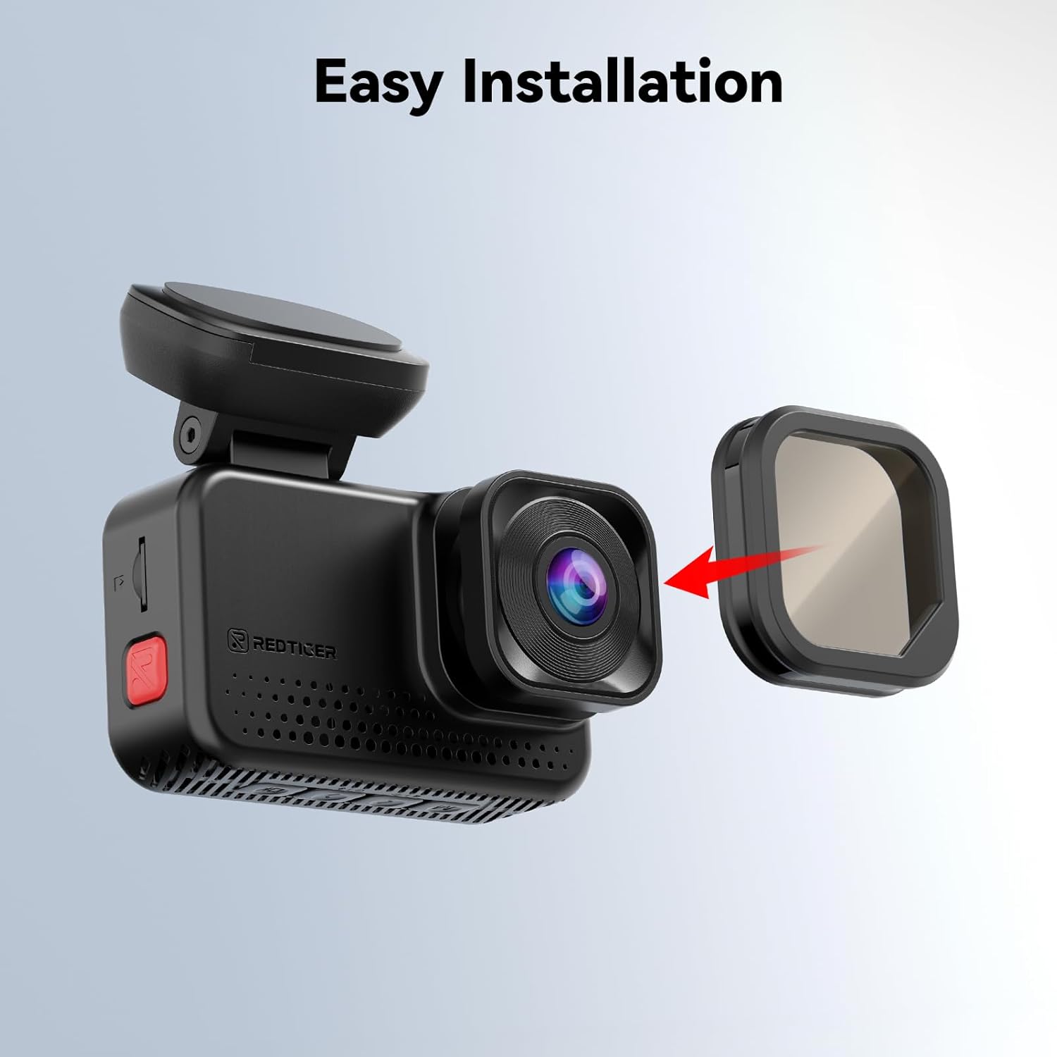 REDTIGER VC70 Polarizing CPL Filter for Dash Cam
